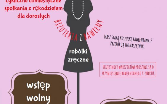 Rękodzieło dla dorosłych w czerwcu.