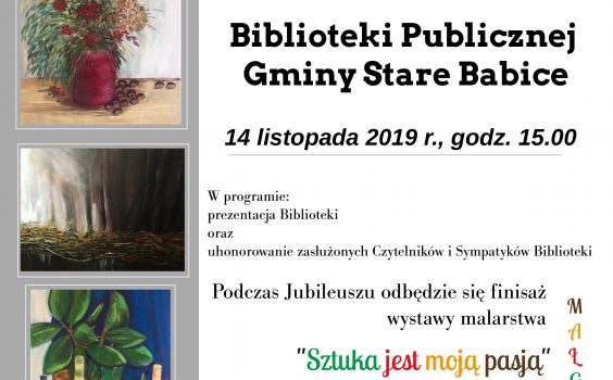 Jubileusz 70-lecia Biblioteki Publicznej Gminy Stare Babice!