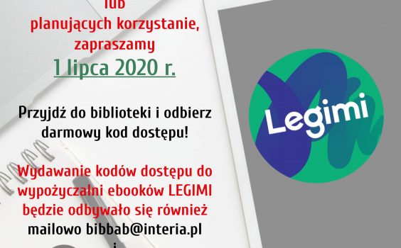 Legimi – nowa pula kodów!