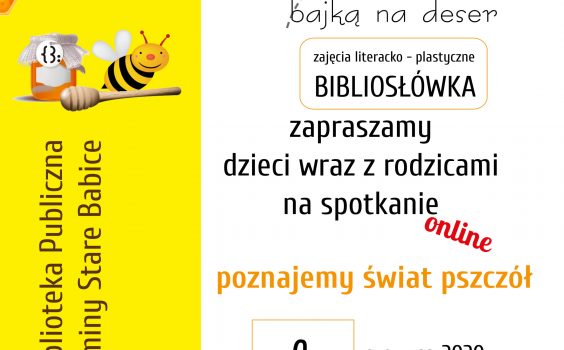 Zajęcia o pszczołach, czyli poznajmy świat pszczół.