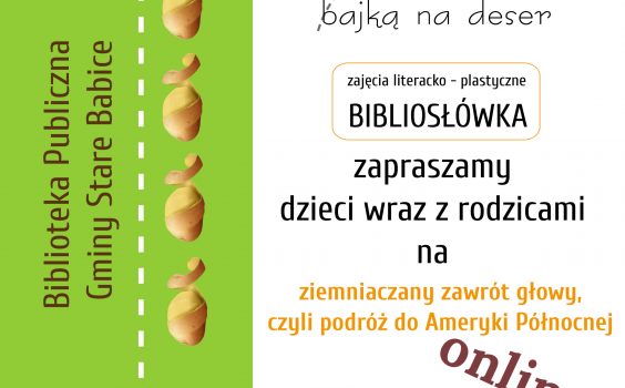 „Podróż po krainie książek z bajką na deser” / przystanek – Ameryka Północna.