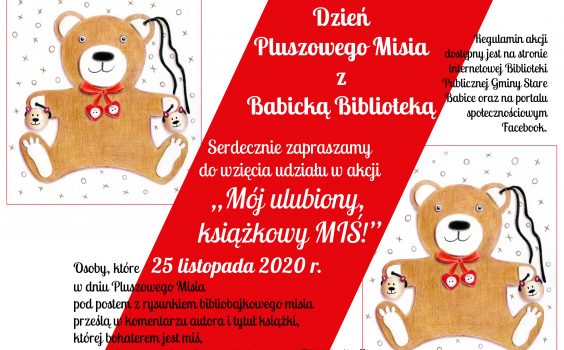 Dzień Pluszowego Misia z Babicką Biblioteką.