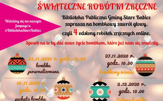 Świąteczne robótki zręczne online.