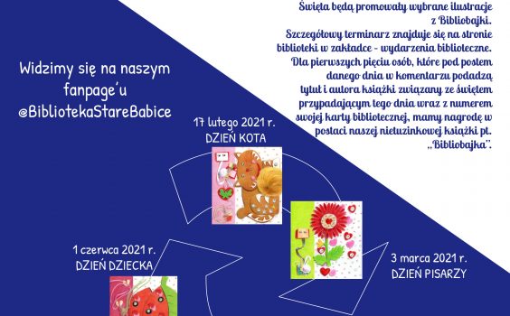 akcja czytelnicza – „Widok na literaturę, widok na Bibliobajkę, czyli okazja na wygranie Bibliobajki”