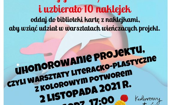 Uhonorowanie projektu – Mała Książka – wielki człowiek, edycja 2020/2021.