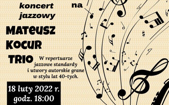 Jazzowy koncert w Babickiej Bibliotece.