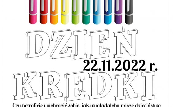 „Kolorowe kredki w pudełeczku noszę…”, czyli Dzień Kredki w Babickiej Bibliotece.