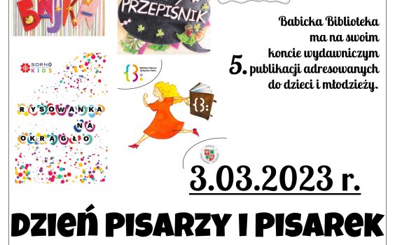 Dzień Pisarzy i Pisarek.