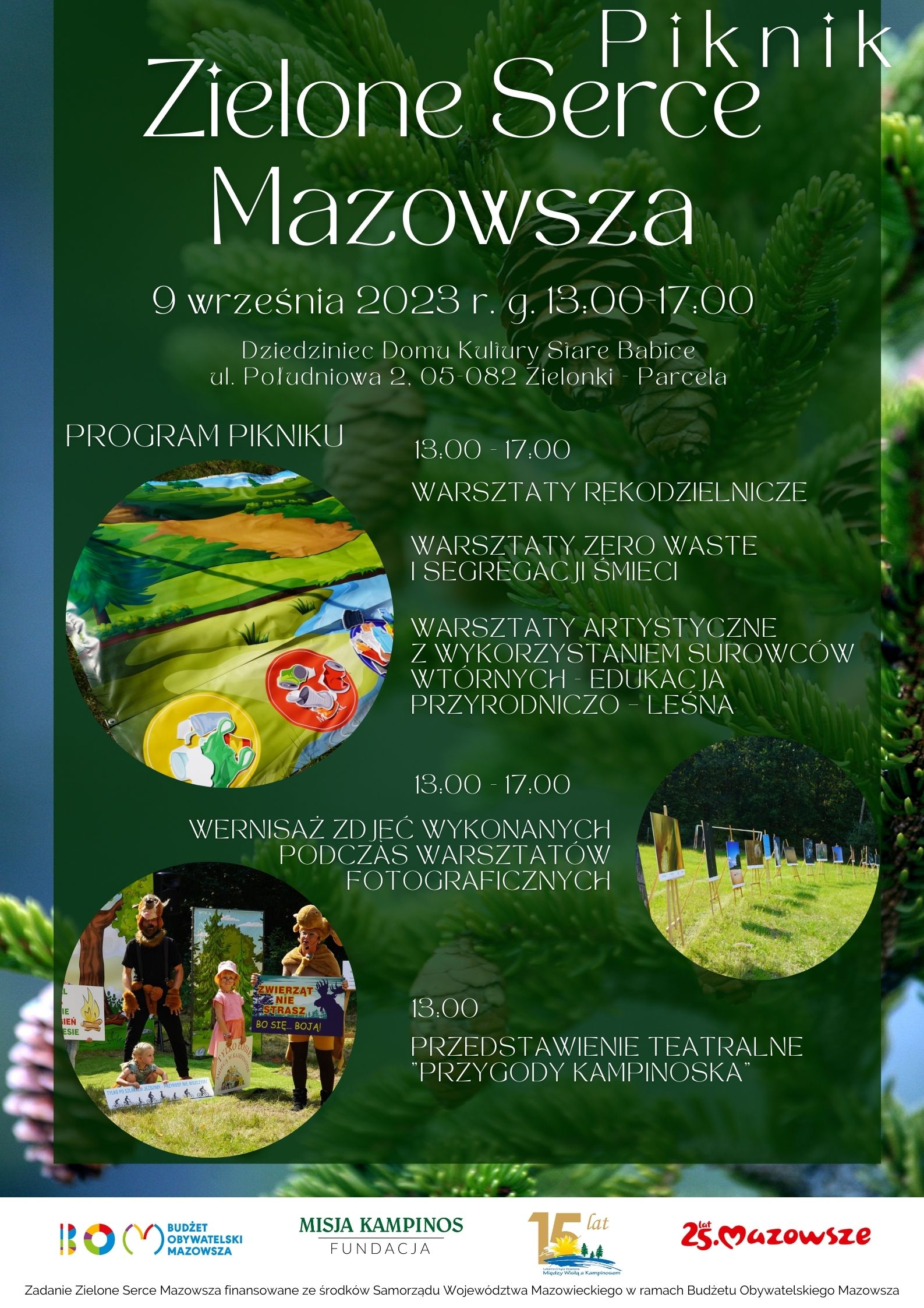 Zapraszamy na Piknik Zielone Serce Mazowsza
